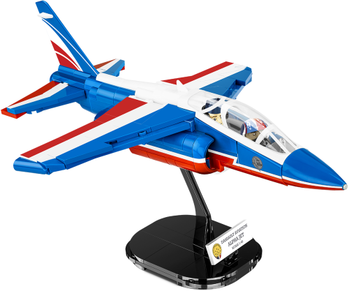 KLOCKI COBI 5841 Samolot Alpha Jet Patrouille de France AF 387 El.