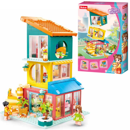 KLOCKI SLUBAN B1090 Domek Jenga Girl's Dream 571 El.