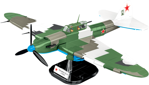 KLOCKI COBI 5745 Samolot Ilyushin IL-2 1943 HC WW2 643 El.