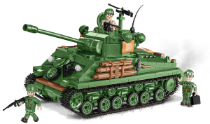 KLOCKI COBI 2533 Czołg M4A3E8 Sherman Easy Eight HC WW2 725 EL.