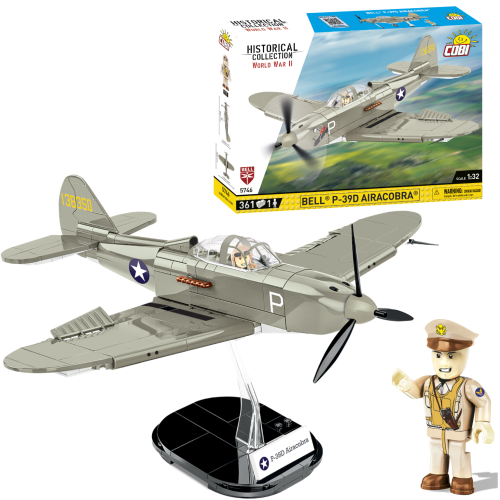 KLOCKI COBI 5746 Samolot Bell P-39D Airacobra HC WW2 361 El.