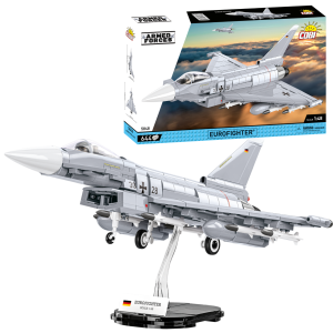 KLOCKI COBI 5848 Samolot Eurofighter Armed Forces 644 El.