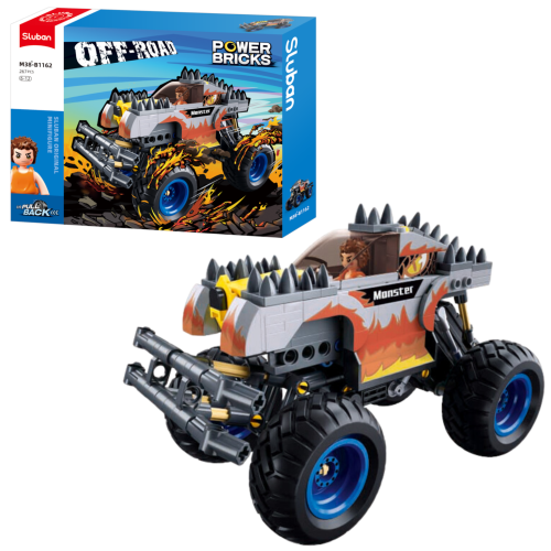 KLOCKI SLUBAN B1162 Pojazd Off-Road PowerBricks 267 El.