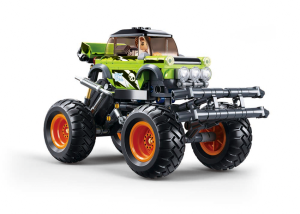 KLOCKI SLUBAN B1158 Zielony Pojazd Off-Road PowerBricks 264 El.