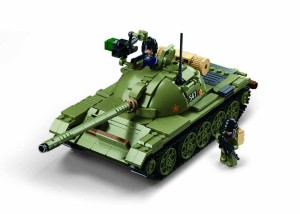 KLOCKI SLUBAN B1135 Czołg T-54S Modelbricks 604 El.