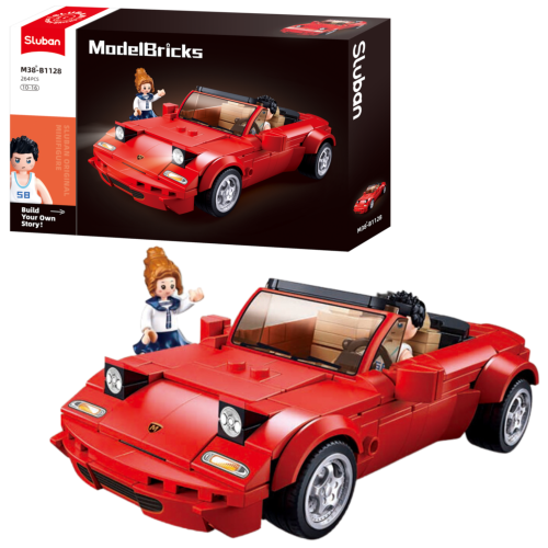 KLOCKI SLUBAN B1128 Samochód Modelbricks 277 El.