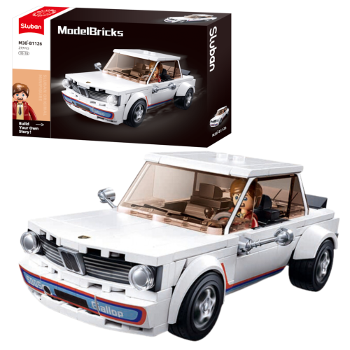 KLOCKI SLUBAN B1126 Samochód Modelbricks 277 El.