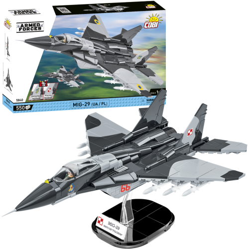 KLOCKI COBI 5840 Samolot MiG-29 (UA/PL) Armed Forces 550 El.