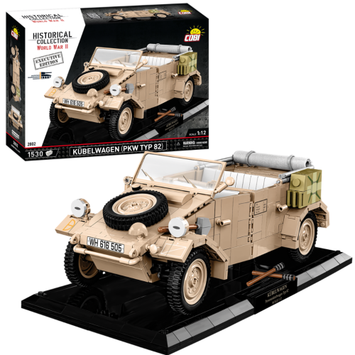 KLOCKI COBI 2802 Kübelwagen (PKW Typ 82) - Executive Edition HC WW2 1530 El.