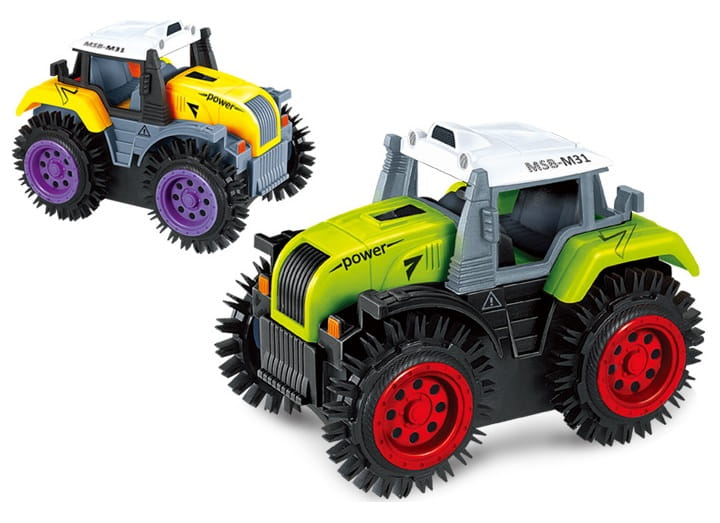 TRAKTOR PRZEWROTKA NA BATERIE