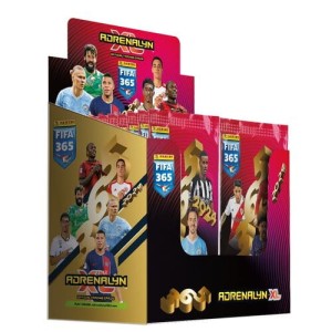 ZESTAW BOX 50 X SASZETKA Karty PANINI FIFA 365 Adrenalyn XL 2024 