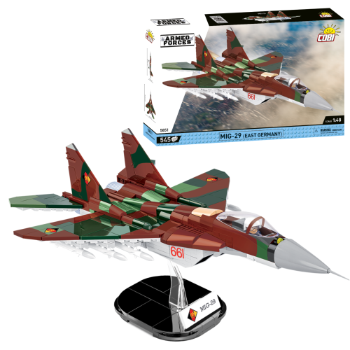 KLOCKI COBI 5851 Samolot MiG-29 (East Germany) Armed Forces 545 El.