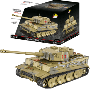 KLOCKI COBI 2801 Czołg Panzerkampfwagen VI Tiger "131" - Executive Edition HC WW2 8000 El.
