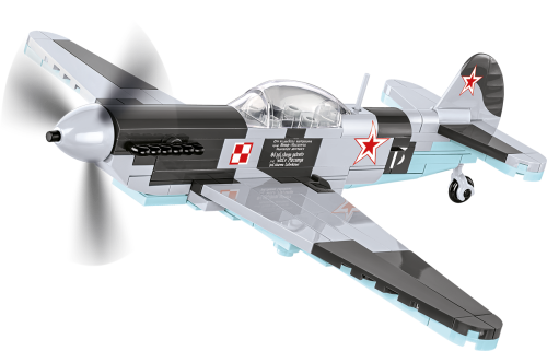 KLOCKI COBI 5863 Samolot Yakovlev Yak-1b HC WW2 142 El.