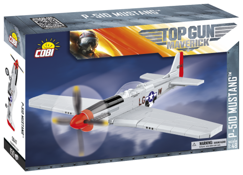 KLOCKI COBI 5847 Samolot P-51D Mustang™ TOP GUN MAVERICK 150 El.