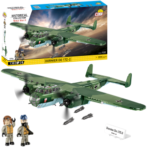 KLOCKI COBI 5754 Samolot Dornier Do 17Z-2 HC WW2 1383 El.