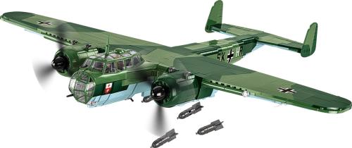 KLOCKI COBI 5754 Samolot Dornier Do 17Z-2 HC WW2 1383 El.