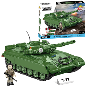 KLOCKI COBI 2625 Czołg T-72 (East Germany/Soviet) Armed Forces 680 El.
