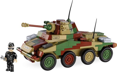 KLOCKI COBI 2287 Sd.Kfz. 234/2 Puma HC WW2 470 El.