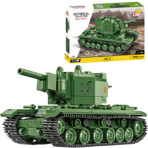 KLOCKI COBI 2731 Czołg KV-2 HC WW2 510 El.
