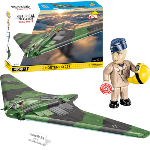 KLOCKI COBI 5757 Samolot Horten Ho 229 HC WW2 953 El.