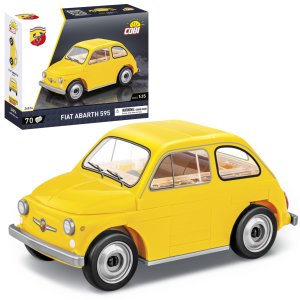 KLOCKI COBI 24514 Samochód Fiat Abarth 595 Youngtimer Collection 70 El.