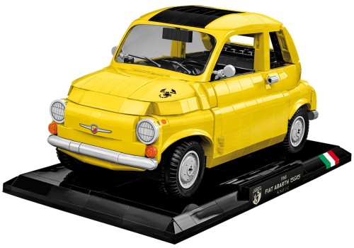KLOCKI COBI 24353 Samochód Fiat Abarth 595 - Executive Edition 1223 El.