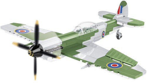 KLOCKI COBI 5865 Samolot Spitfire Mk. XVI Bubbletop HC WW2 152 El.
