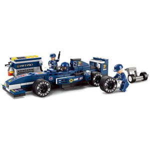 KLOCKI SLUBAN B0351 Wyścigówka FORMULA1 198 El.