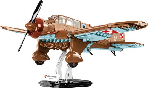 KLOCKI COBI 5751 Samolot PZL.23 Karaś HC WW2 586 El.