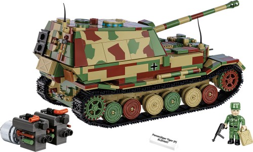 KLOCKI COBI 2582 czołg Panzerjäger Tiger (P) Elefant HC WW2 1252 El.