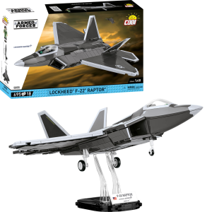 KLOCKI COBI 5855 Myśliwiec Lockheed F-22 Raptor 695 El.