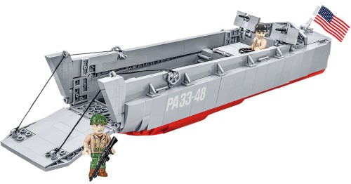 KLOCKI COBI 4849 Łódź Higginsa 80 rocznica D-Day HC WW2 703 El.