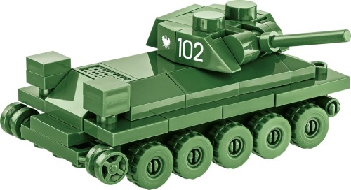 KLOCKI COBI 3088 Czołg T-34/76 HC WW2 101 El.