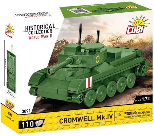 KLOCKI COBI 3091 Czołg Cromwell Mk.IV HC WW2 110 El.
