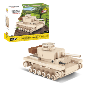 KLOCKI COBI 3090 Czołg Panzer III Ausf.LHC WW2 82 El.