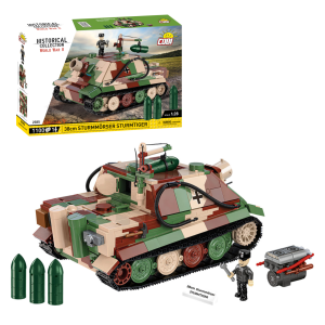 KLOCKI COBI 2585 czołg STURMMORSER TIGER STURMTIGER HC WW2 1100 El.