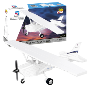 KLOCKI COBI 26620 Samolot Cessna 172 Skyhawk-White 160 El.