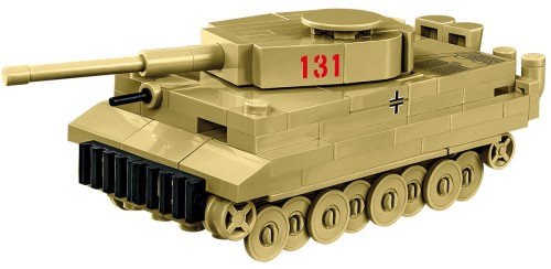 KLOCKI COBI 3095 Czołg Tiger I 131 HC WW2 144 El.