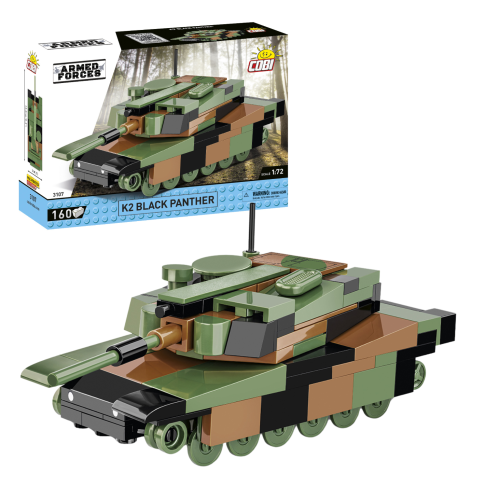 KLOCKI COBI 3107 Czołg K2 Black Panther Armed Forces 160 El.