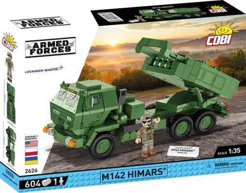 KLOCKI COBI 2626 Rakietowy system M142 Himars Armed Forces 604 El.