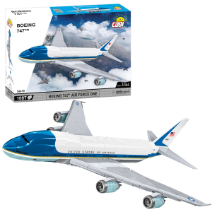 KLOCKI COBI 26610 Samolot Boeing 747 Air Force One 1087 El.