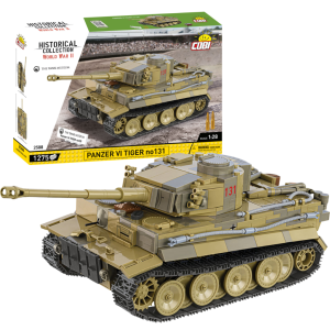 KLOCKI COBI 2588 czołg SPanzer VI Tiger no131HC WW2 1275 El.