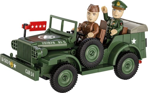 KLOCKI COBI 3111 Samochód Dodge WC-56 Command Car HC WW2 208 El.