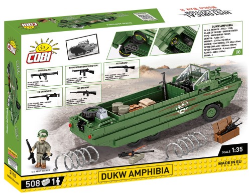 KLOCKI COBI 3110 DUKW Amphibia HC WW2 508 El.