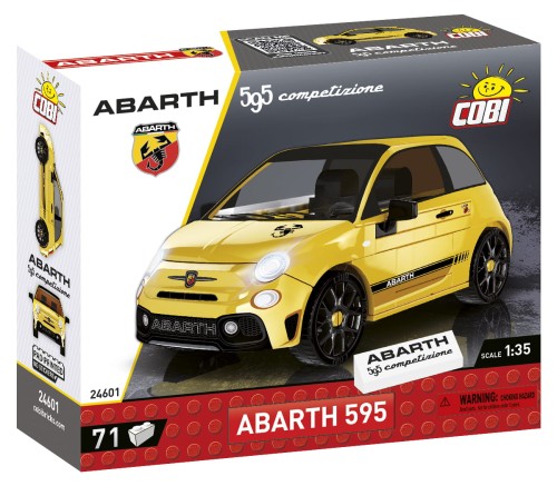 KLOCKI COBI 24601 Samochód Abarth 595 Competizione 71 El.