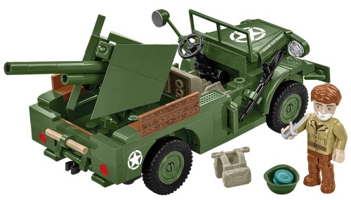 KLOCKI COBI 3116 Pojazd pancerny 37 mm GMC M6 Fargo HC WW2 230 El.