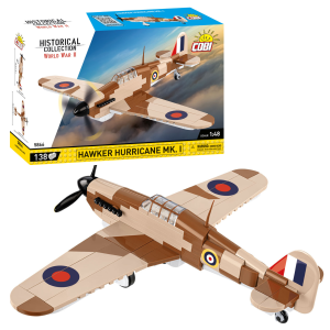 KLOCKI COBI 5866 Samolot Hawker Hurricane Mk.1 HC WW2 138 El.