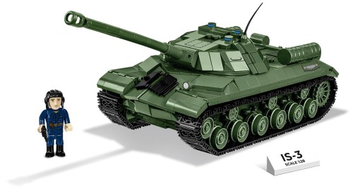 KLOCKI COBI 2590 czołg IS-3 SOVIET HEAVY TANK HC WW2 1170 El.