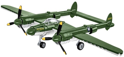 KLOCKI COBI 5882 Samolot myśliwski LOCKHEED P-38 LIGHTNING HC WW2 335 El.